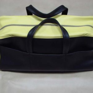 DAC1055YL Tote Bag, Yellow / Black