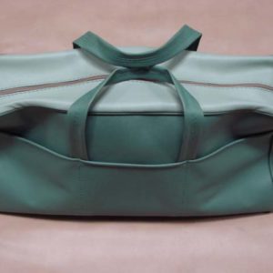 DAC1057GN Tote Bag, Dark Green / Light Green