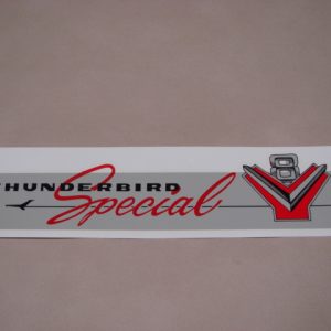 DDF115 Decal, Thunderbird Special V8