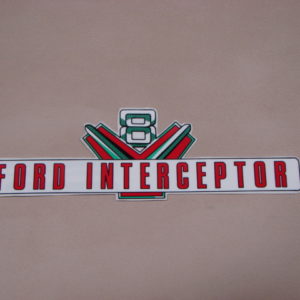 DDF113 Decal, Ford Interceptor V8