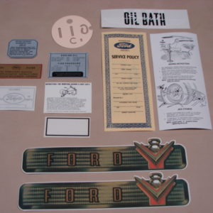 DDK011 Decal Kit, 11 Piece