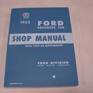 DLT176 Shop Manual, 1952-1954