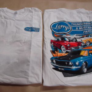 DCLS3L Long Sleeve T-shirt, Larry's Logo, Ash, Large