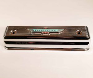 A6582O Valve Cover, Thunderbird Logo, Chromed Aluminum