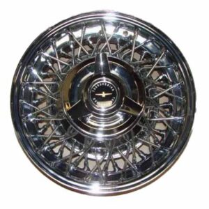 A1015KBK Wire Wheel, Black Center, 15 Inch x 6 Inch Tube Type