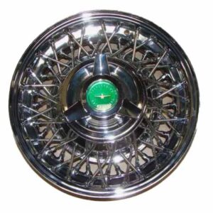 A1015KGN Wire Wheel, Green Center, 15 Inch x 6 Inch Tube Type