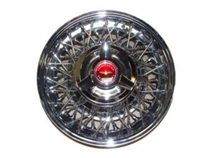 A1015KRD Wire Wheel, Red Center, 15 Inch x 6 Inch Tube Type