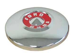 A1130DR Hub Cap Only, For Wire Wheel Cover, Red