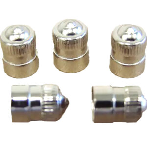 A1706A Shrader Tire Valve Stem Cap Set, Set Of 5