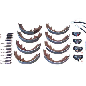 A2019AK Brake Overhaul Kit, Includes Shoes, Springs, Hold Down Hardware, Hoses, Wheel Cylinders