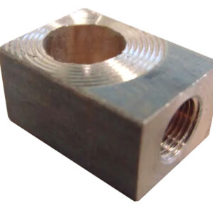 A2076B Brake Booster Block, Brass