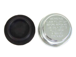 A2162E Master Cylinder Cap, Screw On Type, Chrome