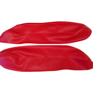 UARL5503 Armrest Covers, Red Leather