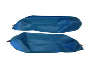 UARL5702 Armrest Covers, Blue Leather