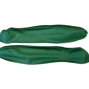 UARL5704 Armrest Covers, Green Leather