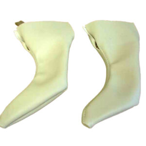 UBT5706 Backrest Booties, White