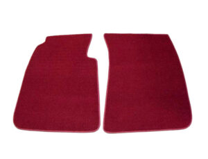 UCM5704 Carpet Floor Mats, Red