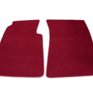 UCM5704 Carpet Floor Mats, Red