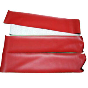 UGCL5503 Garnish Rail Cover, Red Leather