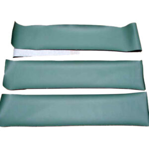 UGCL5704 Garnish Rail Cover, Green Leather