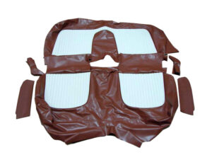 USC5602 Seat Cover, Buckskin And White