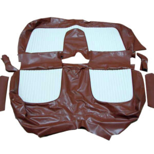 USC5602 Seat Cover, Buckskin And White