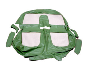 USC5603 Seat Cover, Green And White