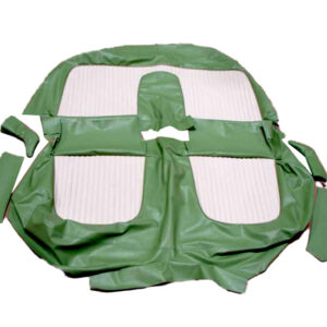 USC5603 Seat Cover, Green And White