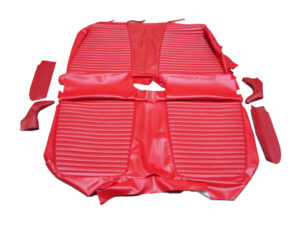 USCE5705 Seat Cover, Red With Embossment