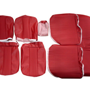 USC6408 Seat Cover Set, Red