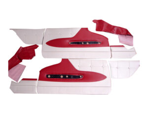 UTK6004 Upholstery Trim Kit, Red And White