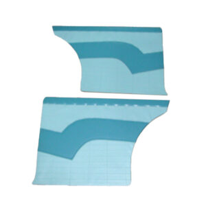 UUQ5618 Upper Quarter Trim, Blue