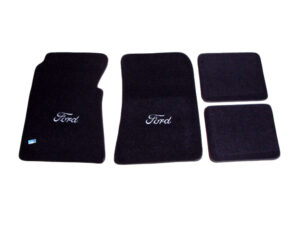 UFM5502 Floor Mat Set, Black With Ford