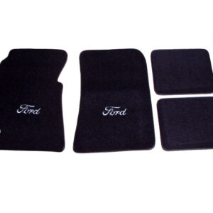 UFM5502 Floor Mat Set, Black With Ford