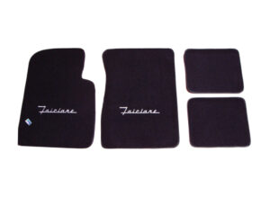 UFM5703 Floor Mat Set, Black With Fairlane